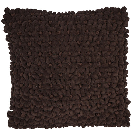 ASTIRA Cushion Dark Brown 45x45cm