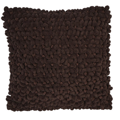 ASTIRA Cushion Dark Brown 45x45cm