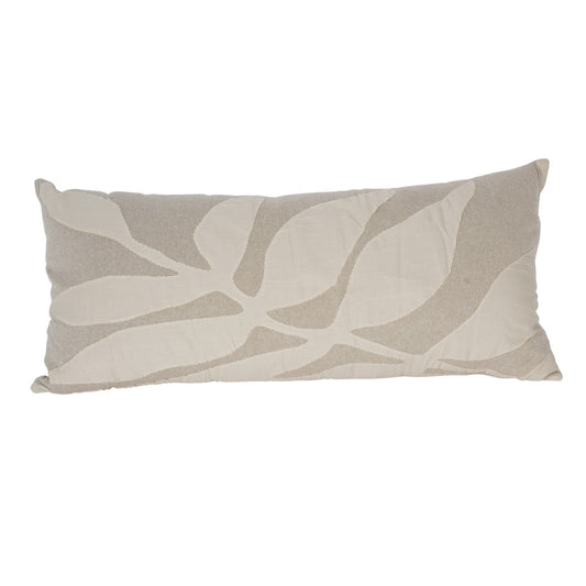 OVINA Cushion Cotton Beige 90x40cmH