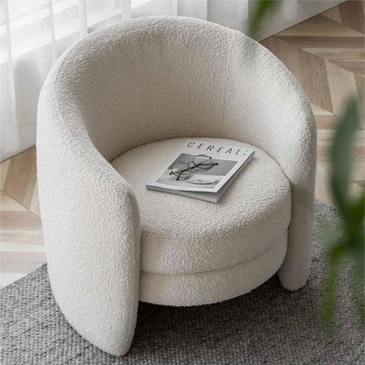 Hugo Soft Boucle Accent Chair