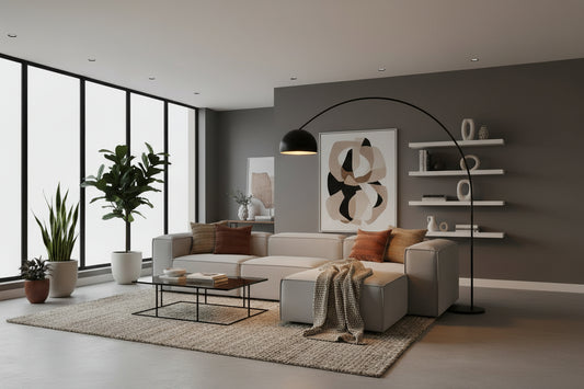 Alpha modular 3 seater with stool unit, offering flexible seating with a clean, modern form
