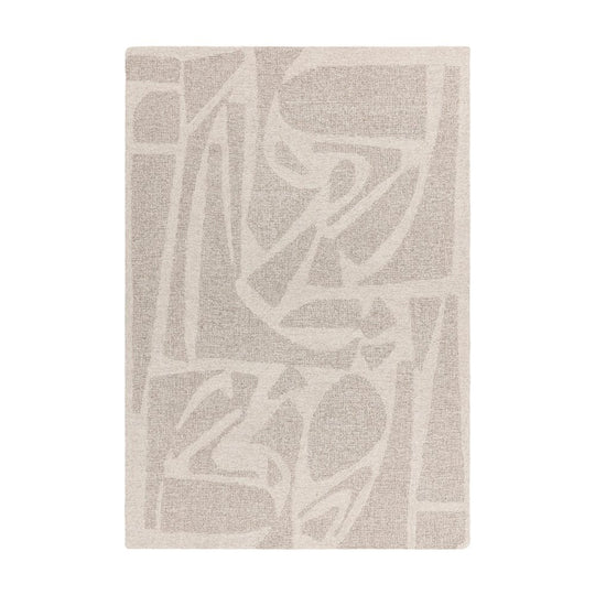 The Bellara Rug is shown in a full top-down view on a clean white background, highlighting its texture, weave detail, and balanced pattern design with studio clarity.