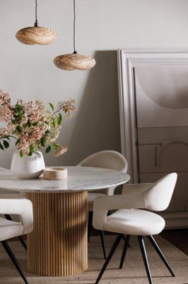 Ecco Dining Chair (Cream)