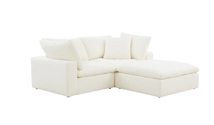 Cloud Medium Sofa + Footstool