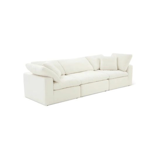 large modular sofa from the Cloud range offering flexible layout options and plush comfort
