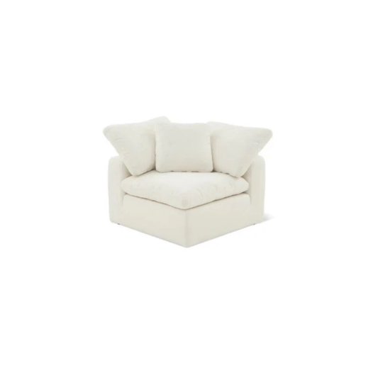 modular corner unit from the Cloud collection, ideal for building flexible seating arrangements
