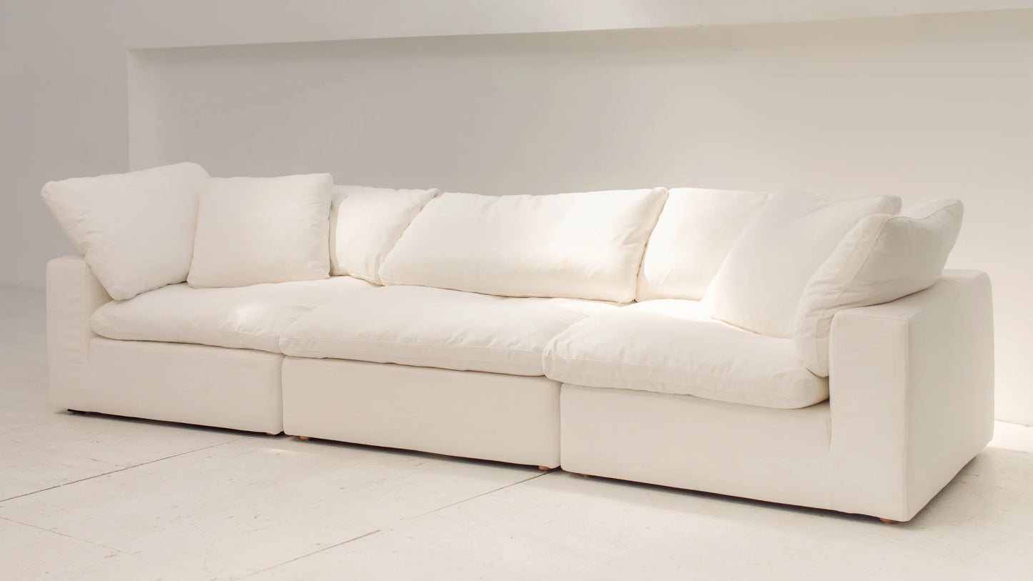 large modular sofa designed to create a stylish and adaptable focal point in any living space
