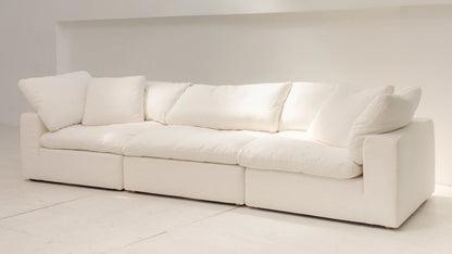 large modular sofa designed to create a stylish and adaptable focal point in any living space
