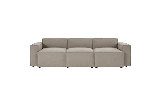 cocoon large modular sofa with deep seating and soft neutral upholstery
