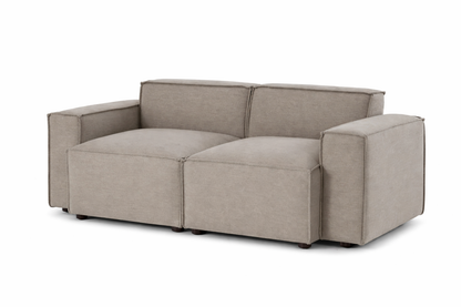  luxury medium sofa with soft cushions and contemporary style