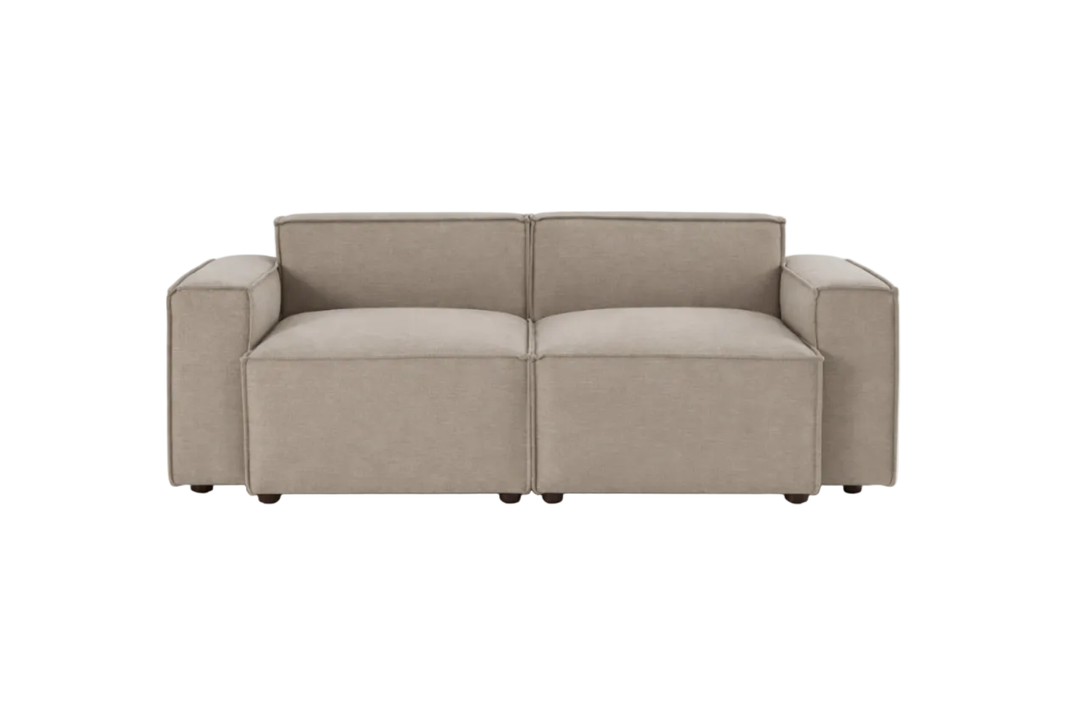 cocoon medium modular sofa with deep seating and soft upholstery