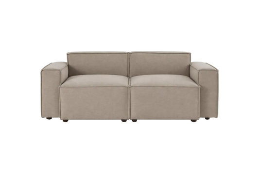 cocoon medium modular sofa with deep seating and soft upholstery