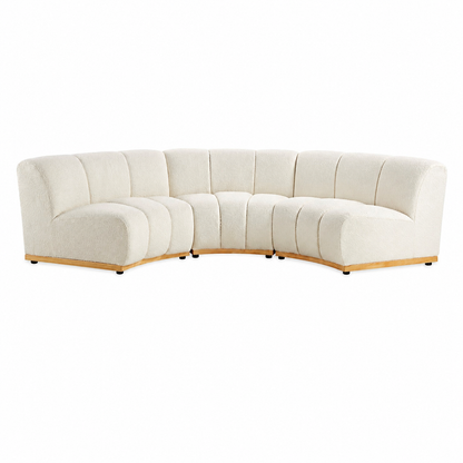 Amalfi Curved 3 Seater Sofa