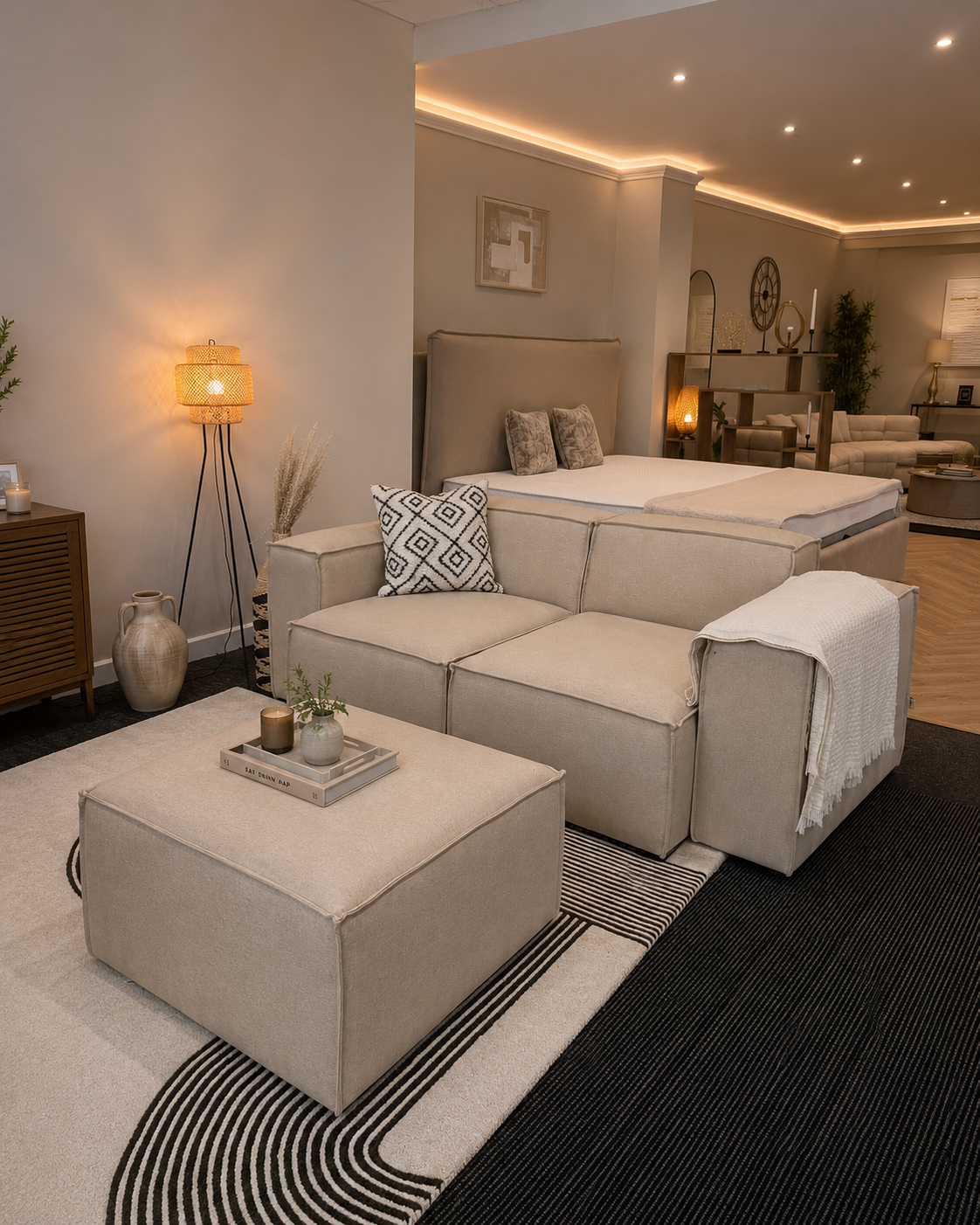 Ex Demo Cocoon Medium Chaise Sofa (Quick Delivery 10-14 days)