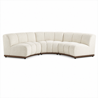 Amalfi Curved 3 Seater Sofa