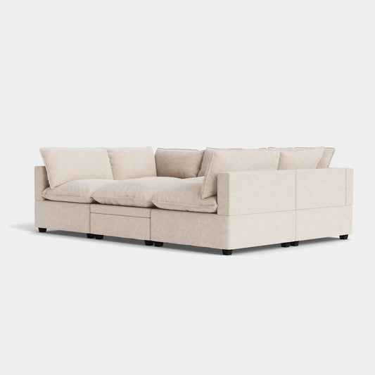 Poka Pit- 6 Piece Modular Sofa
