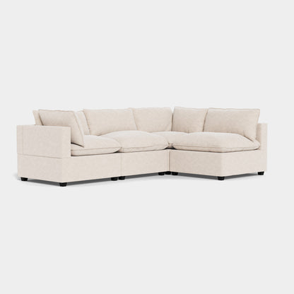 Poka L Shape Open End Modular Sofa