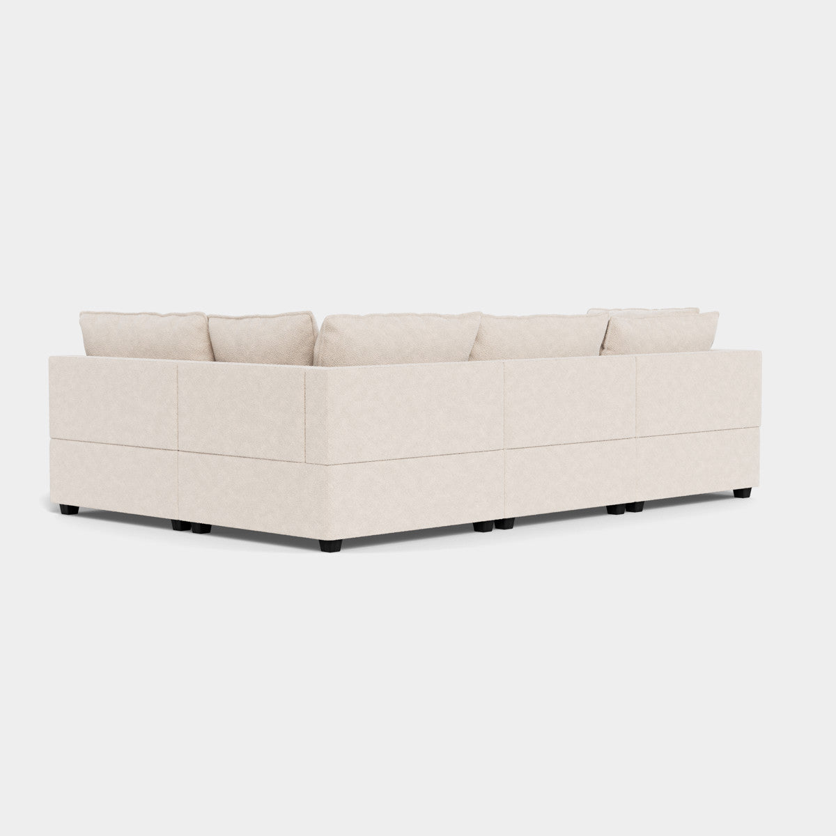 Poka L Shape Open End Modular Sofa