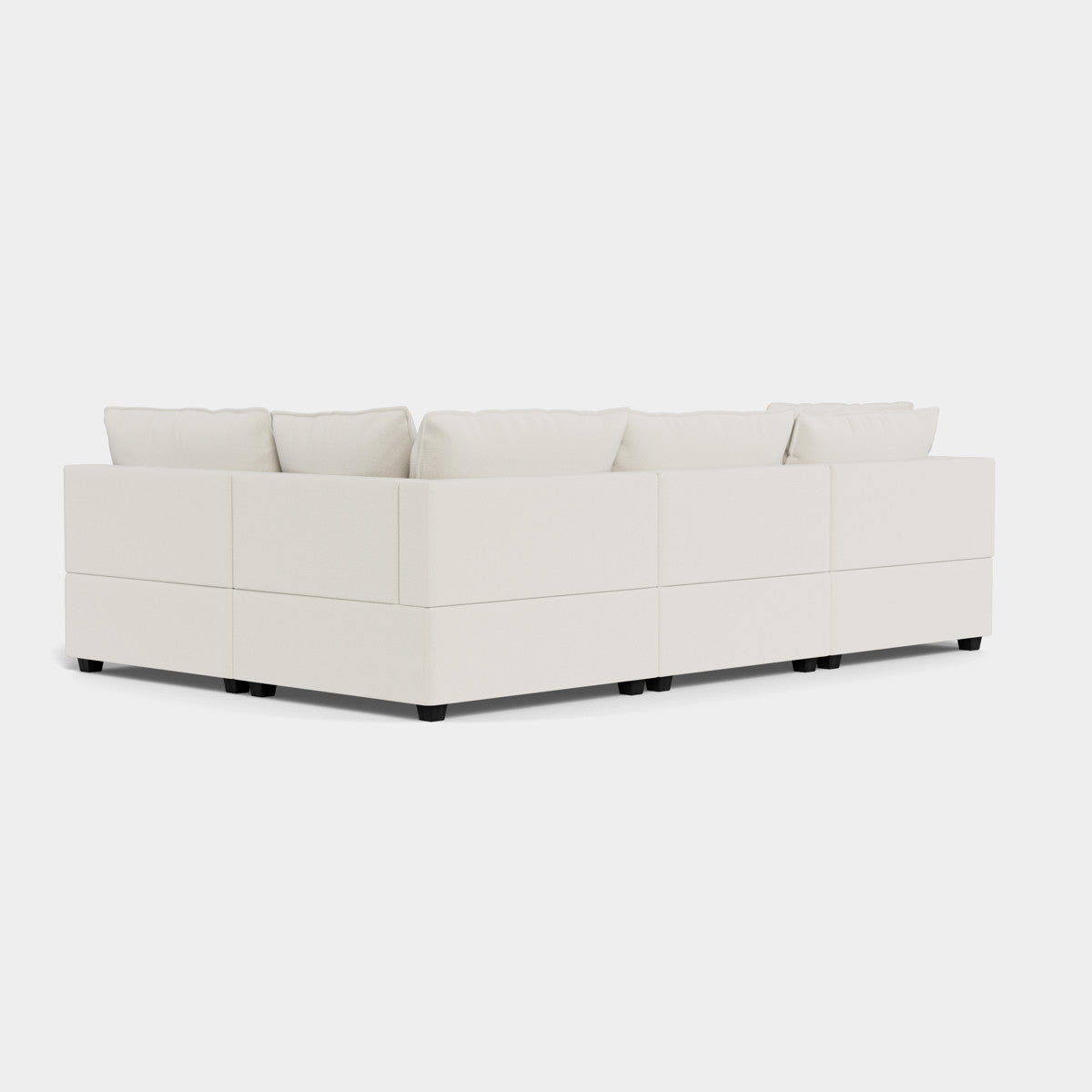 Poka L Shape Open End Modular Sofa