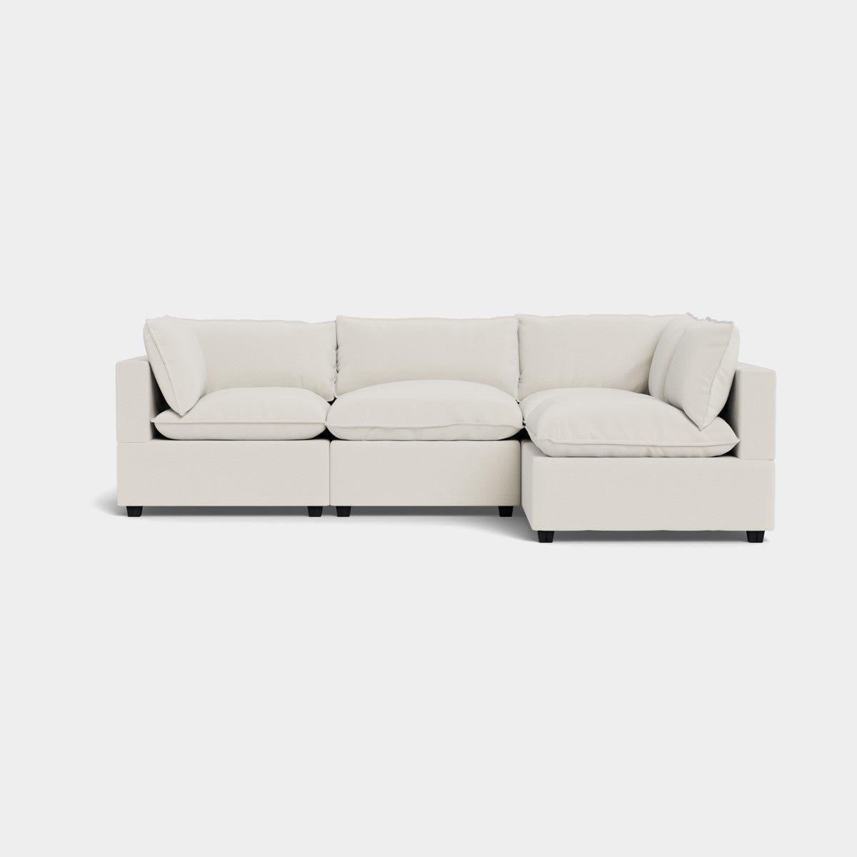 Poka L Shape Open End Modular Sofa