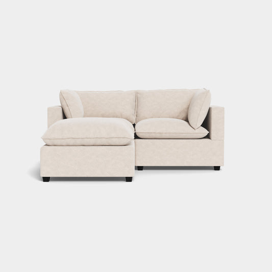 Poka 2 Seat Modular Sofa+ Footstool