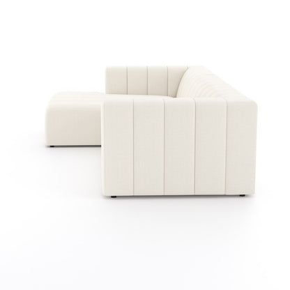 clean lines with flexible layout and deep seating comfort
