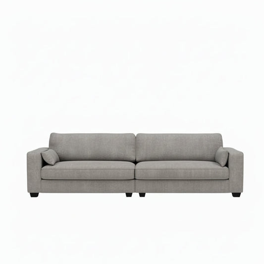 spacious xl sofa with deep seating and clean contemporary lines
