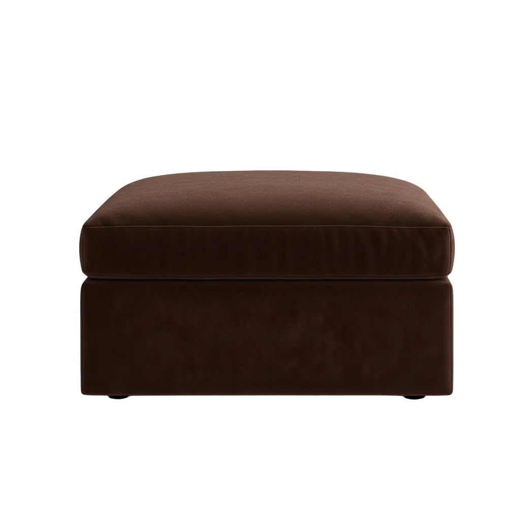 flat pack modular sofa with extended chaise for lounging and everyday comfort
