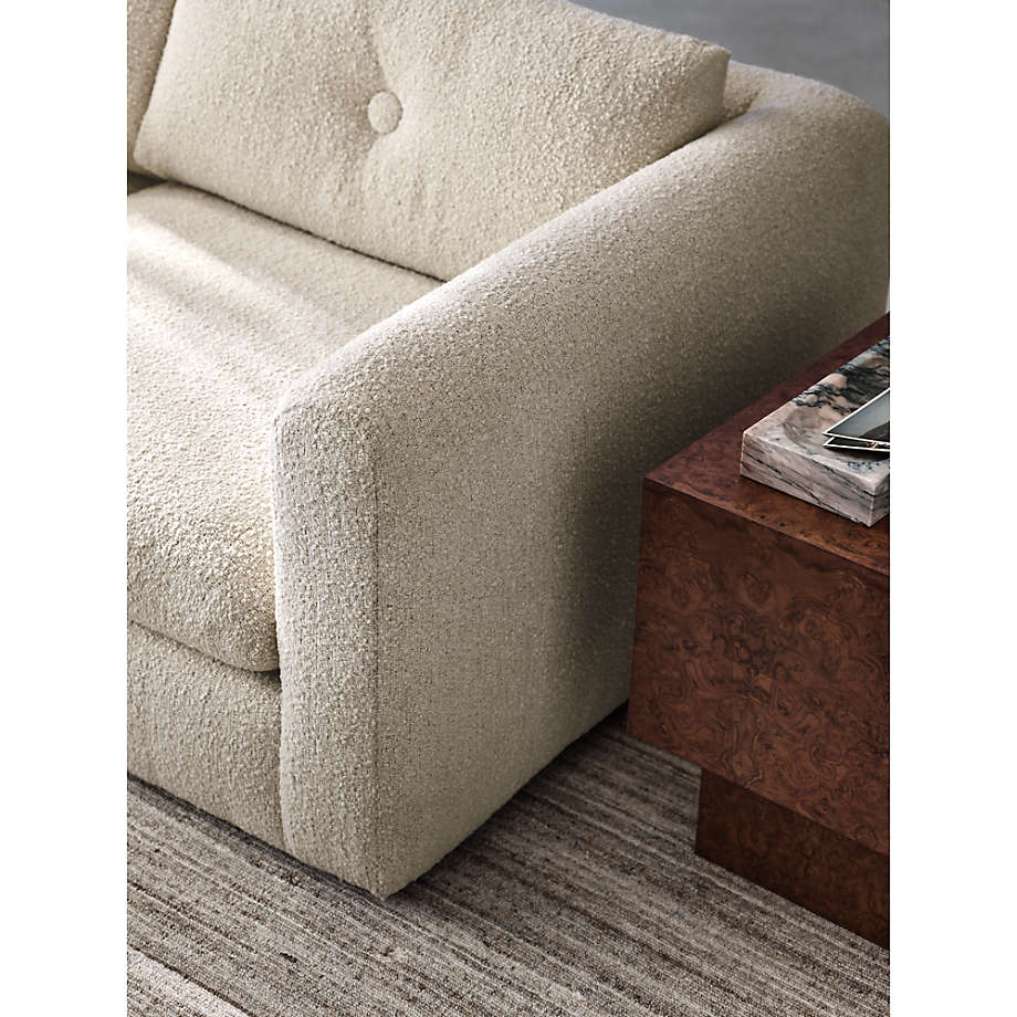  Nobu left arm sofa module with plush cushions and premium upholstery