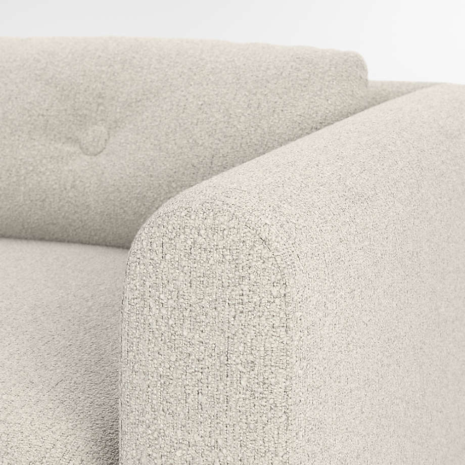 Nobu right arm sofa module with contemporary design and plush seating
