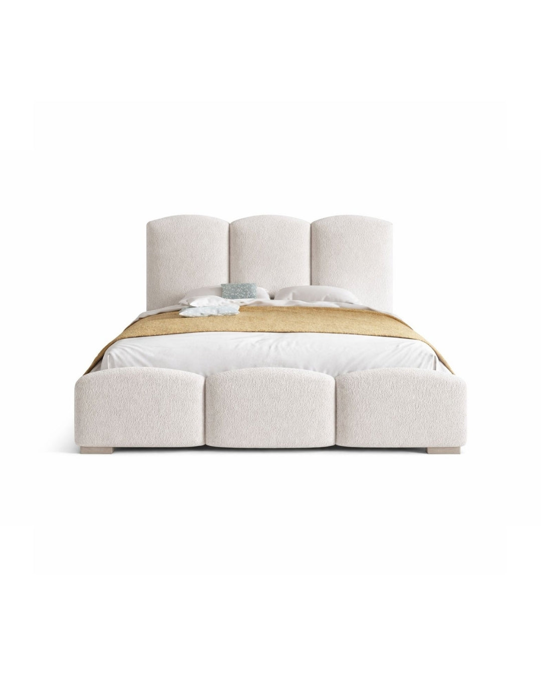 Rounded silhouette with bold segmented detailing