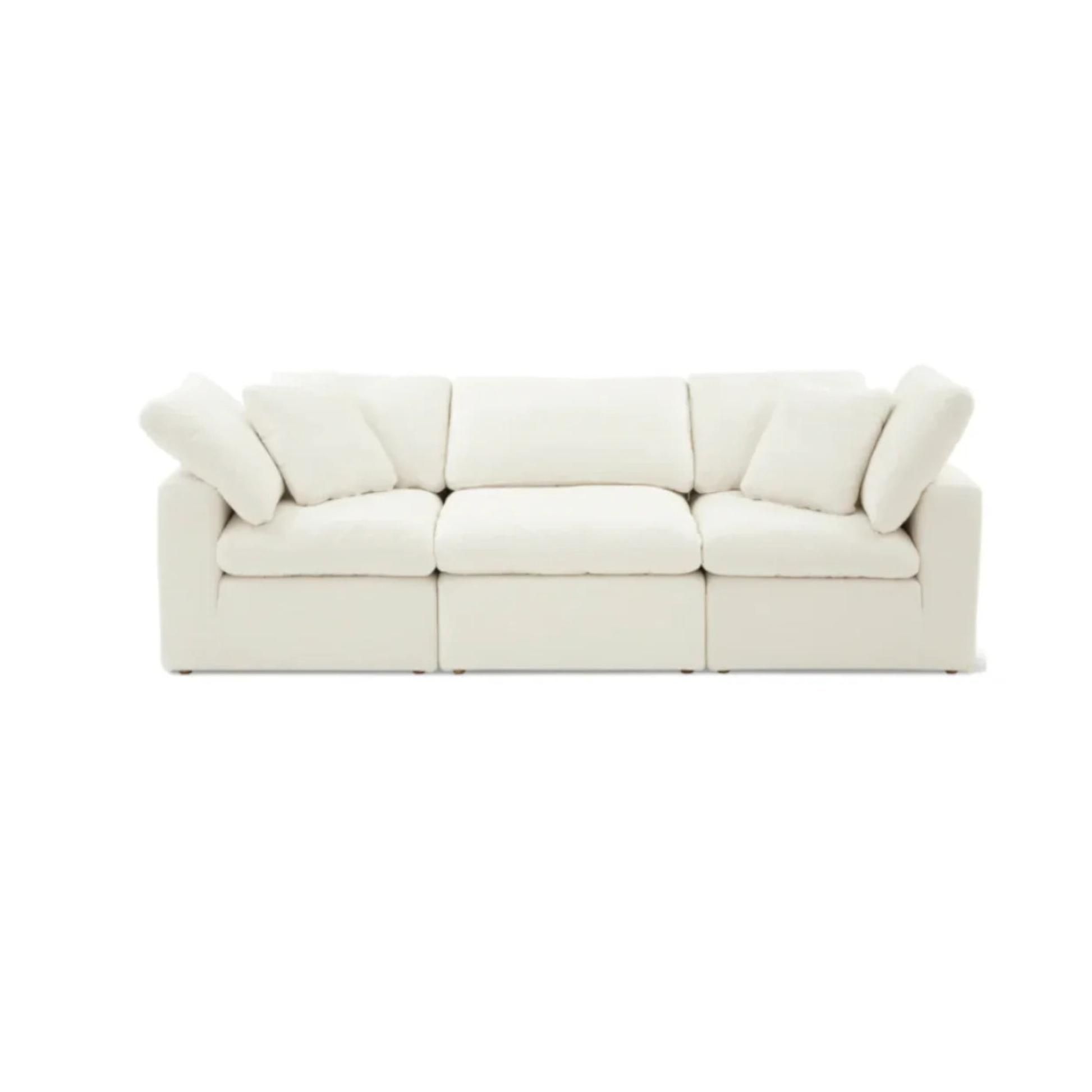 OPA Cloud large modular sofa with deep cushions designed for spacious and flexible living areas
