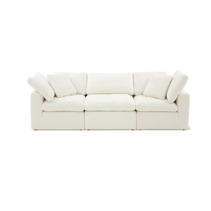 OPA Cloud large modular sofa with deep cushions designed for spacious and flexible living areas
