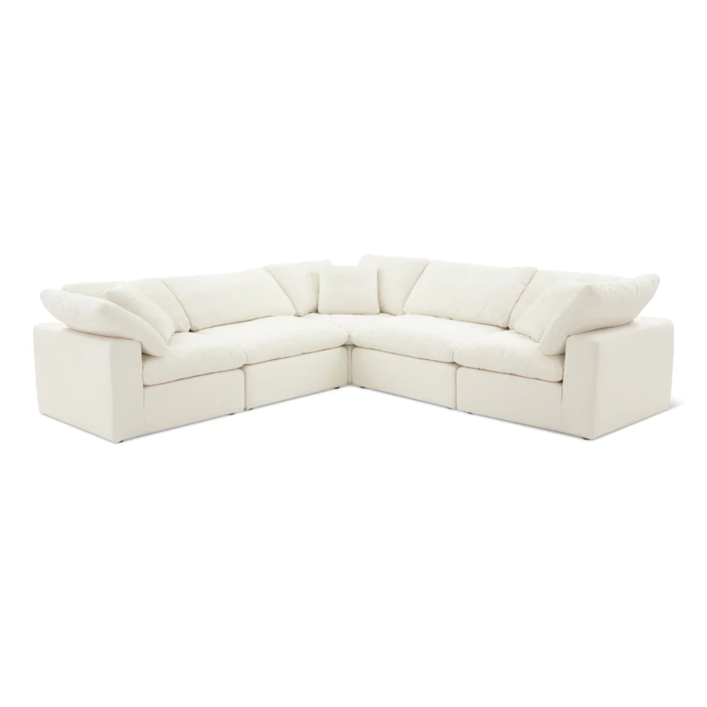 OPA Cloud modular double corner sofa designed for spacious layouts and adaptable living room configurations
