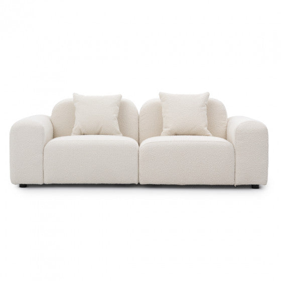 modern modular 2 seater sofa by OPA Living designed for smaller spaces with plush comfort
