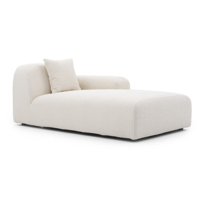 modular chaise unit offering extended seating and comfort for custom sofa configurations
