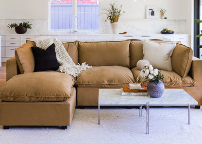 With its low-profile frame and tailored edges, the Poka delivers a refined aesthetic that feels both structured and effortlessly relaxed. A versatile piece that complements both minimal and layered interiors.