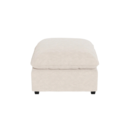 Defined by clean architectural lines and a softly contoured cushion, the Poka Footstool brings a sense of quiet luxury to any living space. Its balanced proportions and tailored finish create an effortlessly elevated look.
