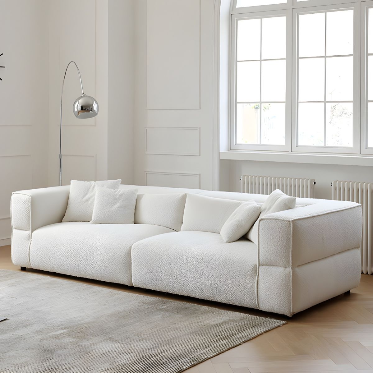 Romeo compact sofa designed for stylish living spaces with soft foam interiors