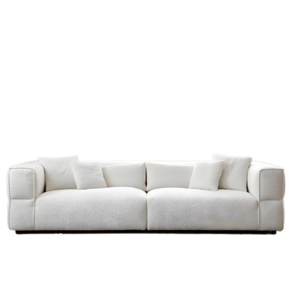 Romeo 2 seat sofa with sleek design and plush cushions in premium fabric
