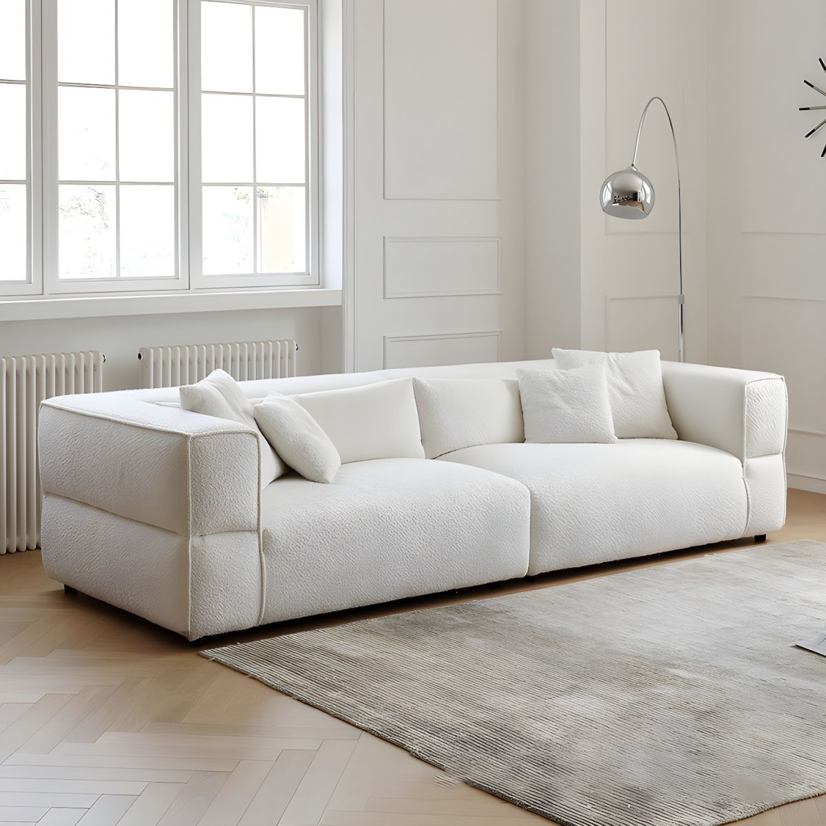 Romeo 2 seat sofa combining compact size with premium comfort and design