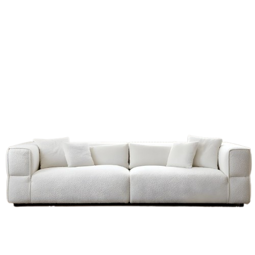 Romeo 4 seat sofa with spacious seating and plush cushions in premium fabric