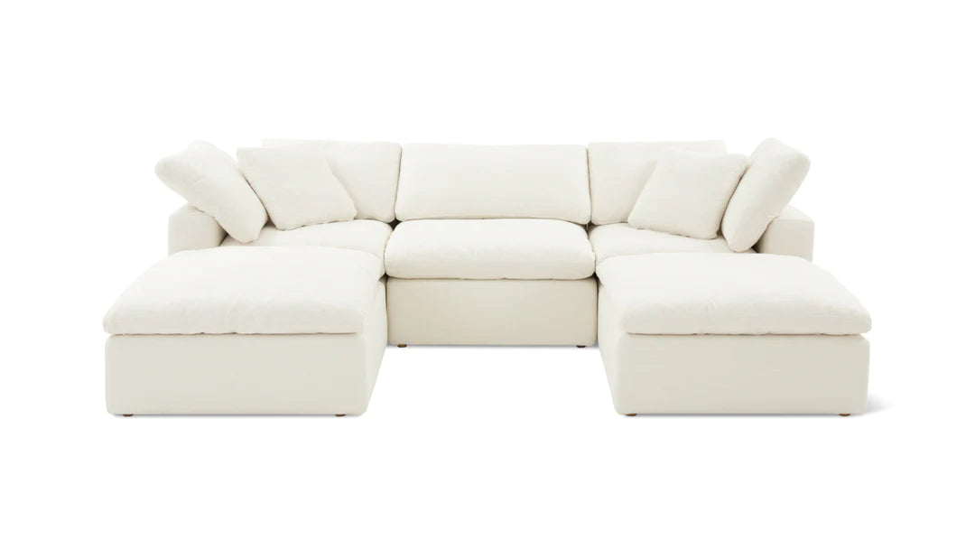 Cloud U Shape Sofa Footstool X2