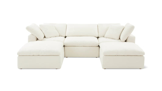 Cloud U Shape Sofa Footstool X2