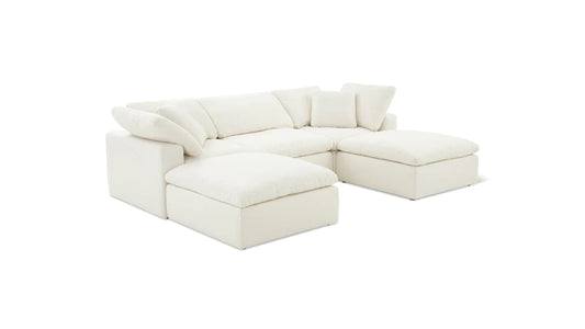 Cloud U Shape Sofa Footstool X2