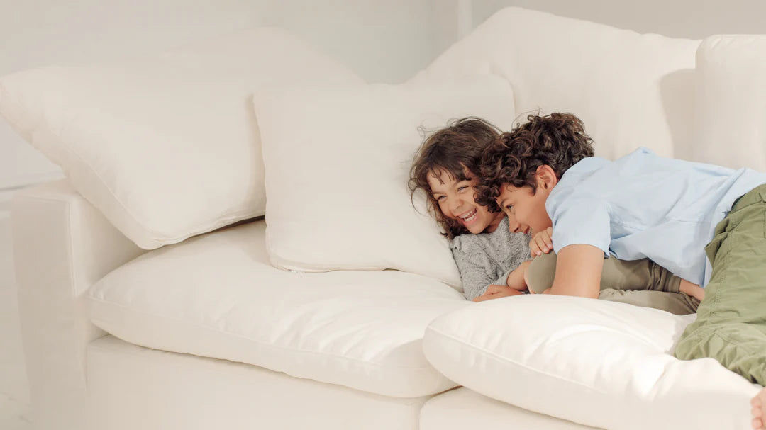 Cloud Medium Sofa + Footstool