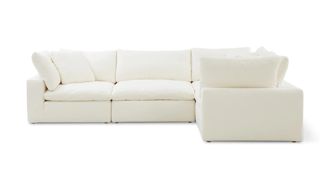Cloud L Shape Closed End Sofa