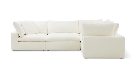 Cloud L Shape Closed End Sofa