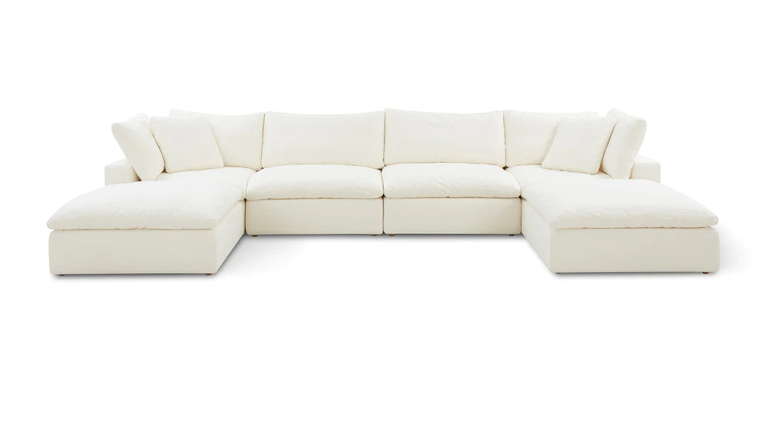 Cloud XL U Shape Sofa Footstool x2