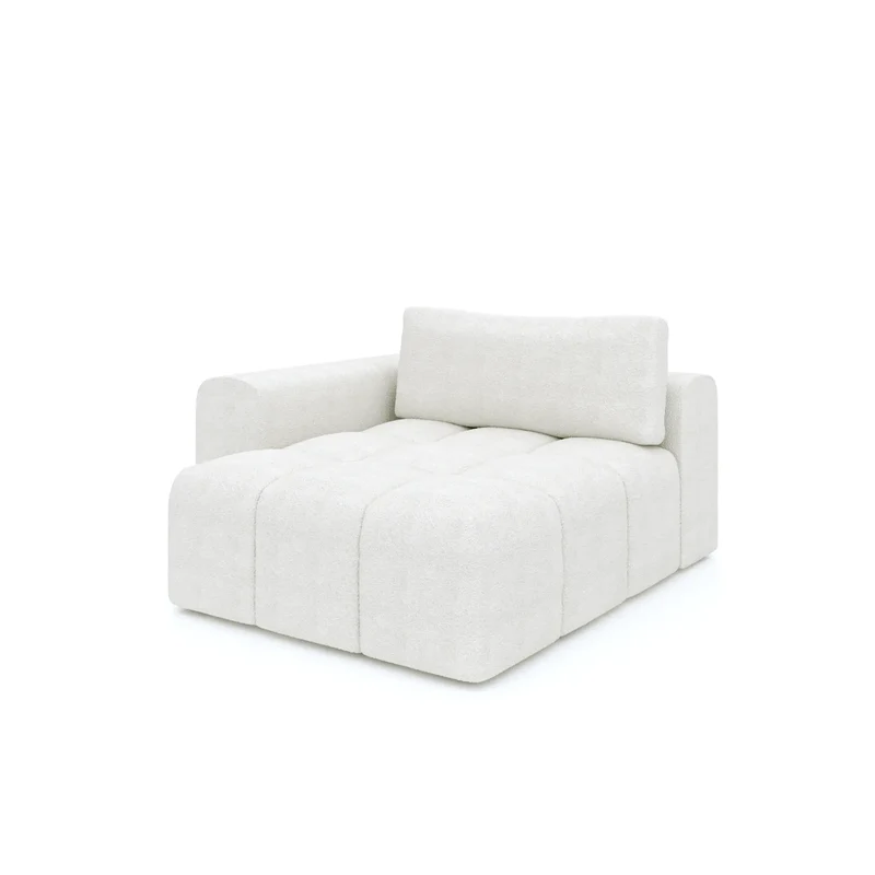 Close up of chaise section on Sienna modular L shape sofaClose up of chaise section on Sienna modular L shape sofa